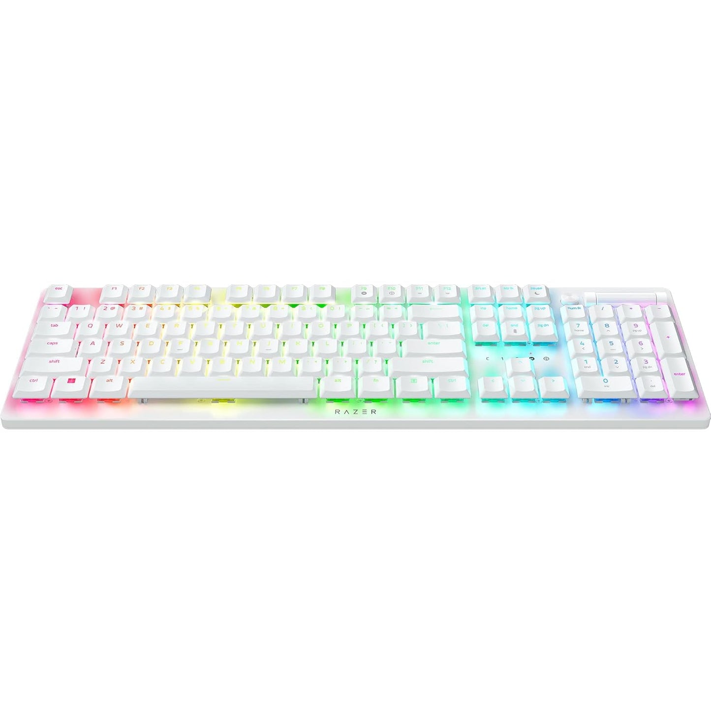 SEALED PACK Razer DeathStalker V2 Pro - Wireless Low Profile Optical Gaming Keyboard White Edition