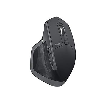 OPEN BOX Logitech MX Master 2S Bluetooth Edition Wireless Mouse, Multi-Surface, Hyper-Fast Scrolling, Ergonomic, Rechargeable, Connects Up to 3 Mac/PC Computers