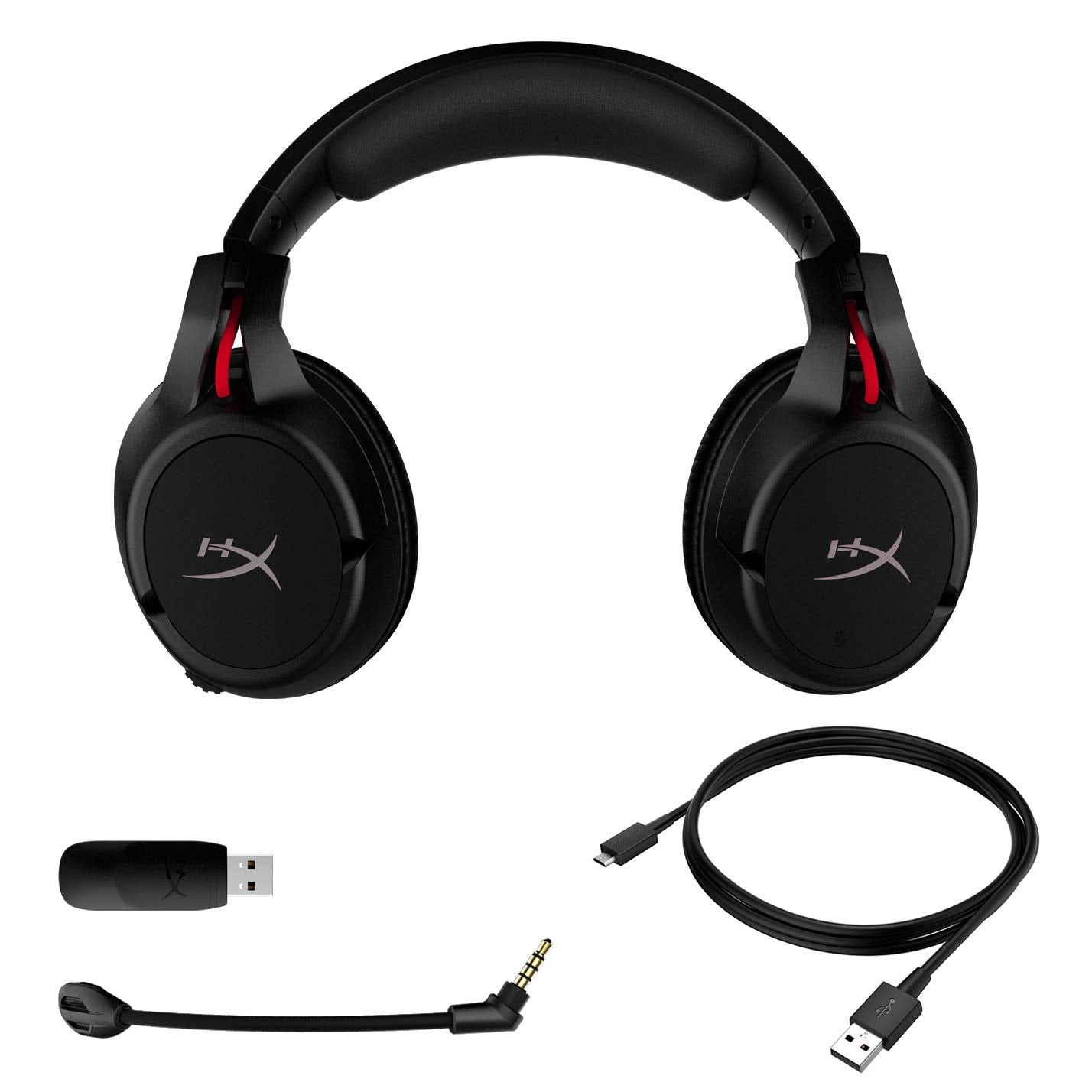 SEALED PACK HyperX Cloud Flight-Wireless Gaming Headset for Pc/Ps4,Up to 30-Hour Battery,Memory Foam Ear Cushions&Premium Leatherette,Noise-Cancelling Microphone with Led Mic Mute