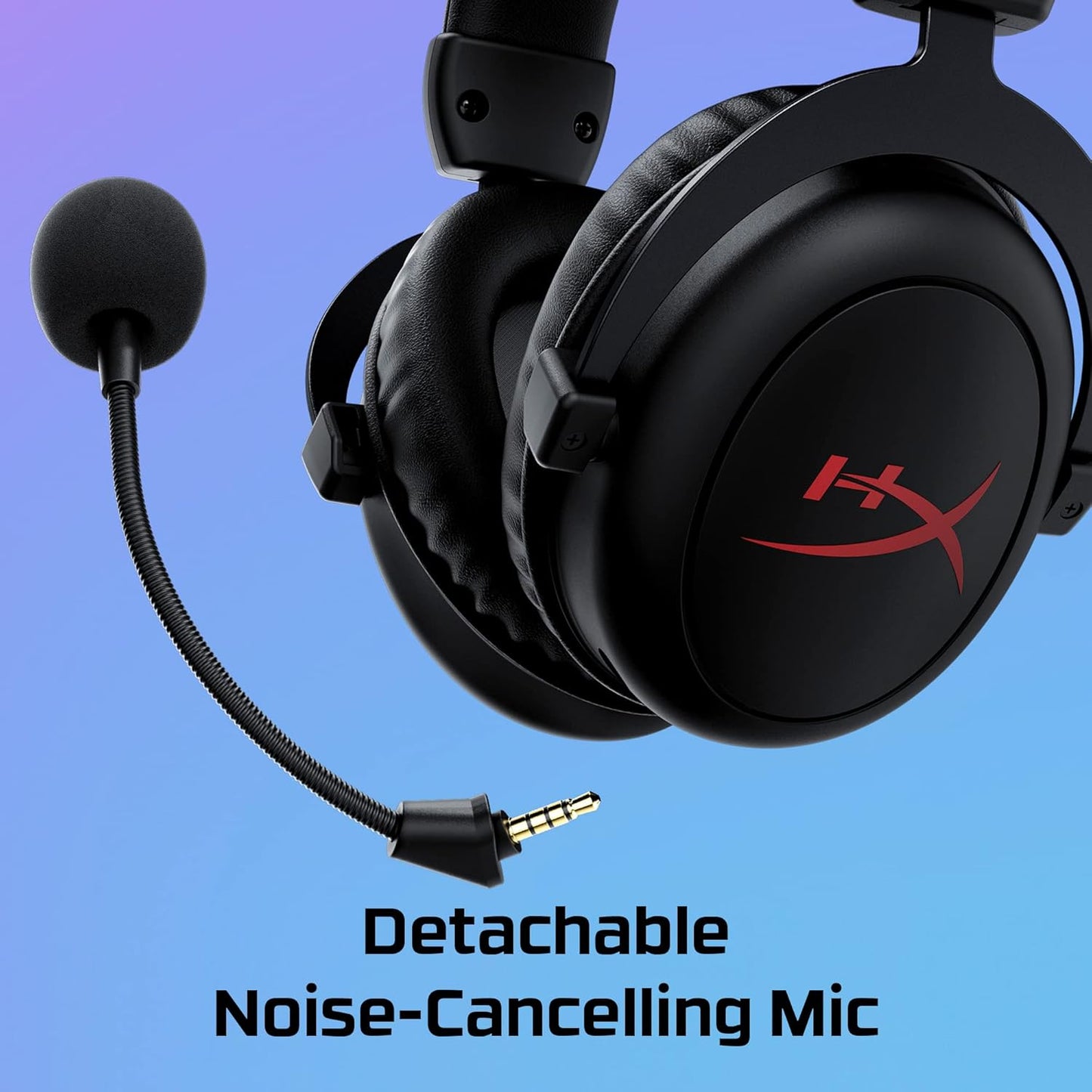 OPEN BOX HyperX Cloud Core Wireless Gaming On Ear Headset with DTS Headphone:X Spatial Audio (Black)