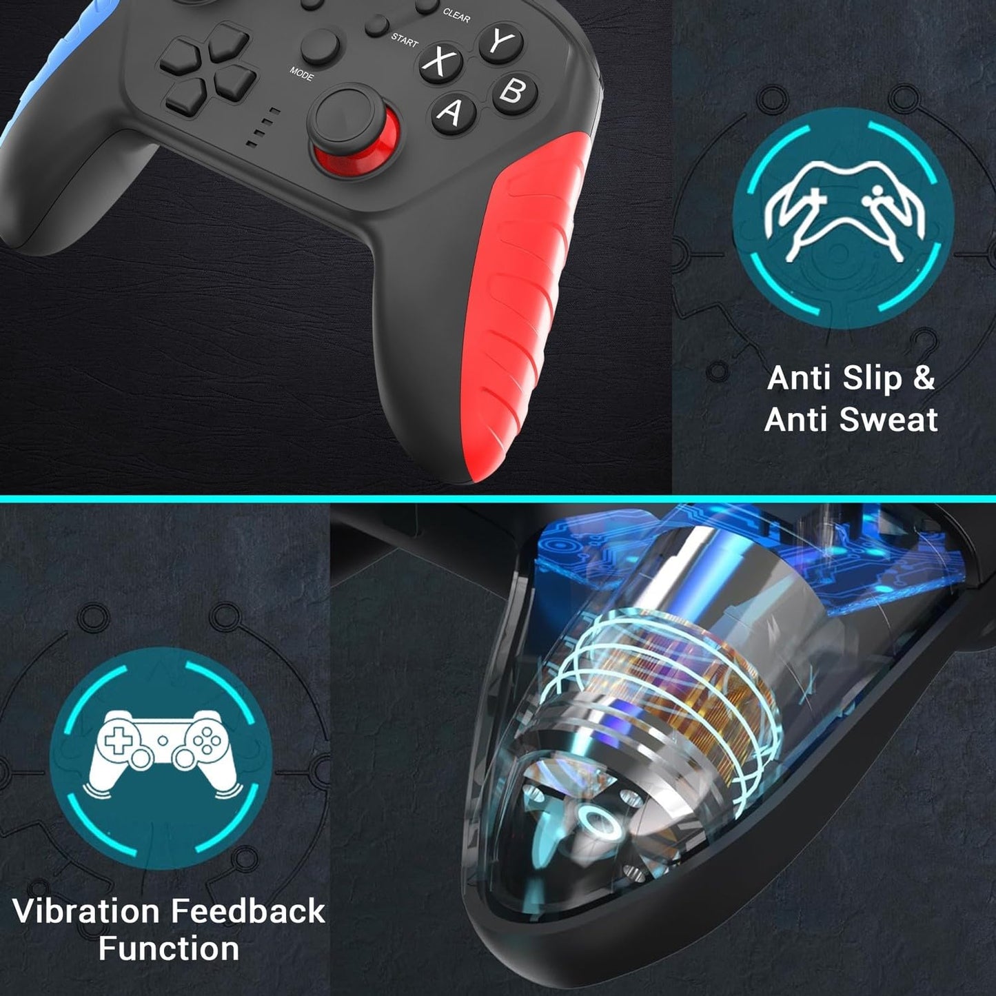OPEN BOX Ant Esports GP310 Wireless Gamepad, Compatible for PC & Laptop (Windows 10/8 /7, Steam) / PS3 / Android)
