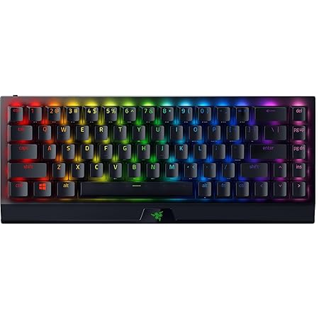 OPEN BOX Razer BlackWidow V3 Mini Hyperspeed - 65% Wireless Mechanical Gaming Keyboard (Yellow Switch) I Razer Chroma RGB Customizable backlighting