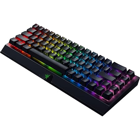 OPEN BOX Razer BlackWidow V3 Mini Hyperspeed - 65% Wireless Mechanical Gaming Keyboard (Yellow Switch) I Razer Chroma RGB Customizable backlighting