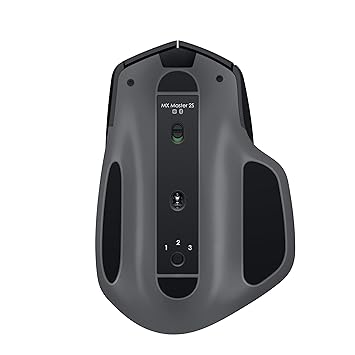 OPEN BOX Logitech MX Master 2S Bluetooth Edition Wireless Mouse, Multi-Surface, Hyper-Fast Scrolling, Ergonomic, Rechargeable, Connects Up to 3 Mac/PC Computers