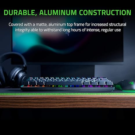 SEALED PACK Razer Huntsman Mini 60% Gaming Keyboard: Fastest Keyboard Switches Ever - Clicky Optical Switches - Chroma Rgb Lighting - Pbt Keycaps - Onboard Memory - Classic Black, Wired