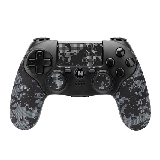 OPEN BOX Nitho ADONIS Wireless Controller for PS4, PC, iOS & Android, PS5 (with PS4 Games Only), Gamepad Joystick with Dual Vibration | 6-Axis Motion Sensor | Touchpad | Built-in Speaker | 3.5 mm Jack - Camo