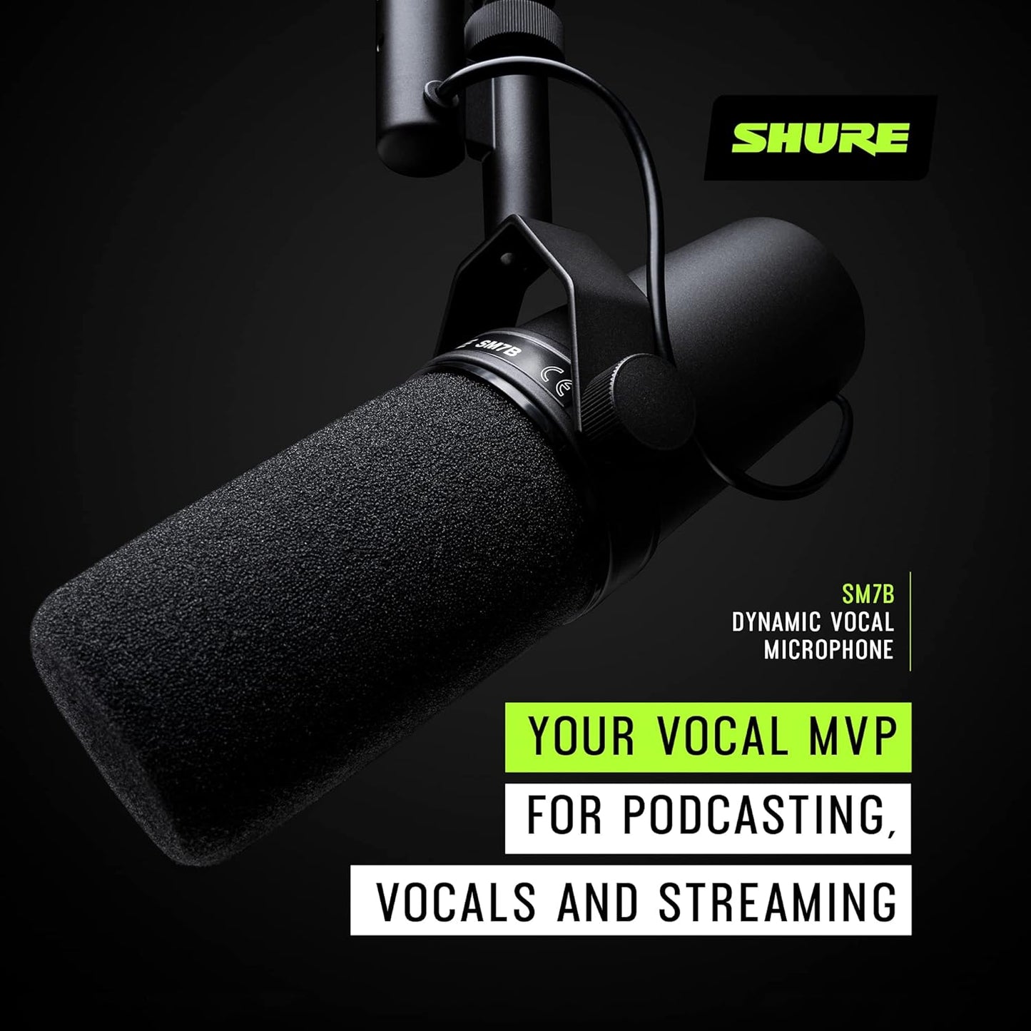 OPEN BOX Shure Sm7b Cardioid Vocal Dynamic Microphone