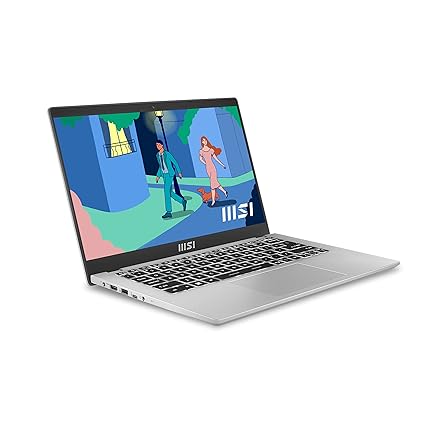 SEALED PACK MSI Modern 14, Intel 12th Gen. i5-1235U, 36CM FHD 60Hz Laptop(8GB/512GB NVMe SSD/Windows 11 Home/MSO 2021/Intel Iris Xe Graphics/Urban Silver)