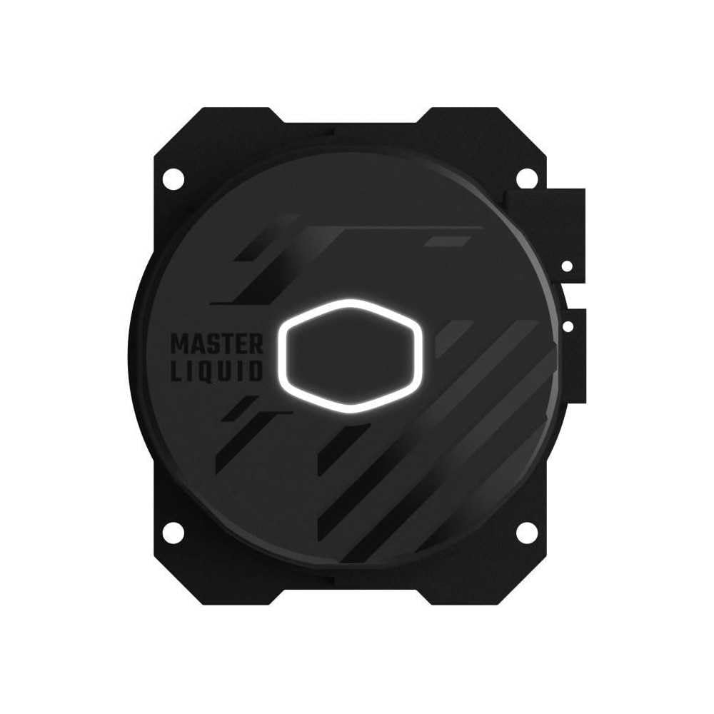 OPEN BOX Cooler Master ML240L Core ARGB CPU Liquid Cooler - Black | Support Intel & AMD Processor - LGA1700, LGA1200, LGA1151, AM5, AM4 | Gen S Dual Chamber Pump | 240mm AIO | New Pressure Optimised Fans