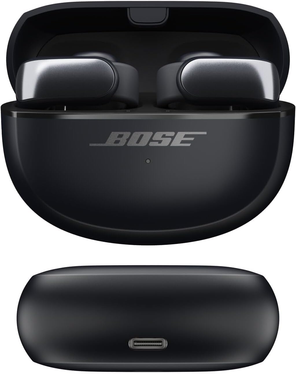 OPEN BOX Bose New Ultra Open Earbuds with OpenAudio Technology, Open Ear Wireless Earbuds, Up to 48 Hours of Battery Life - Black