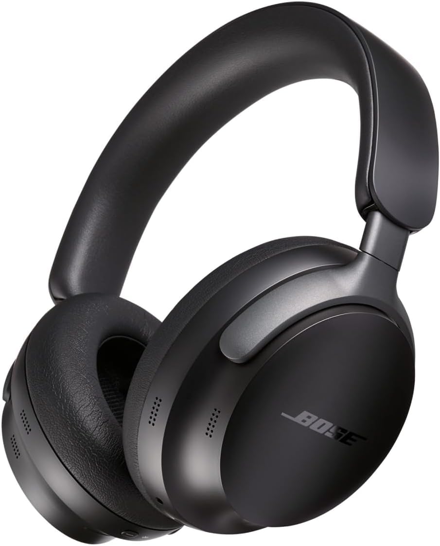 OPEN BOX Bose New Quietcomfort Ultra Wireless Noise Cancelling in Ear Headphones with Spatial Audio, Over Ear Headphones with Mic, Up to 24 Hours of Battery Life