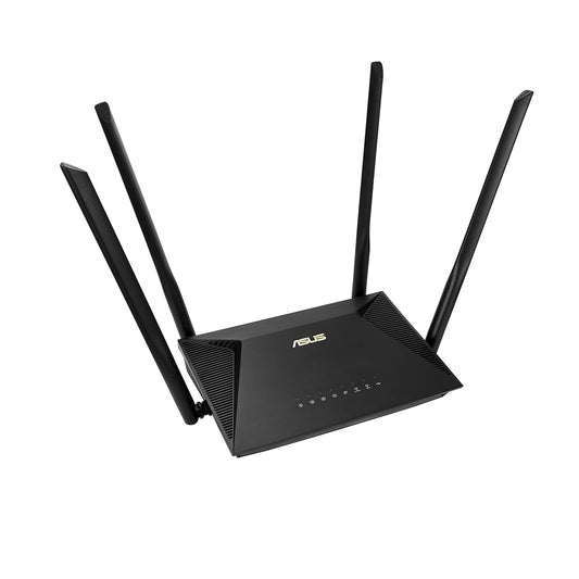 OPEN BOX ASUS RT-AX53U (AX1800) Dual Band WiFi 6 Extendable Router, USB, Subscription-Free Network Security, Instant Guard, Parental Control, Built-in VPN, AiMesh Compatible, Gaming & Streaming, Smart Home