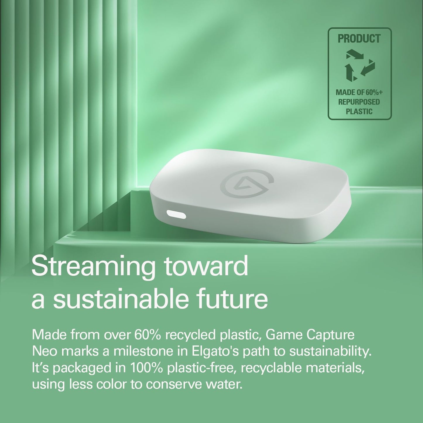 OPEN BOX Elgato Game Capture Neo — 4K60 HDR Passthrough, 1080p60 Capture – for PS4/PS5/Xbox/Switch/iPhone – Capture to Laptop, PC, Mac, iPad