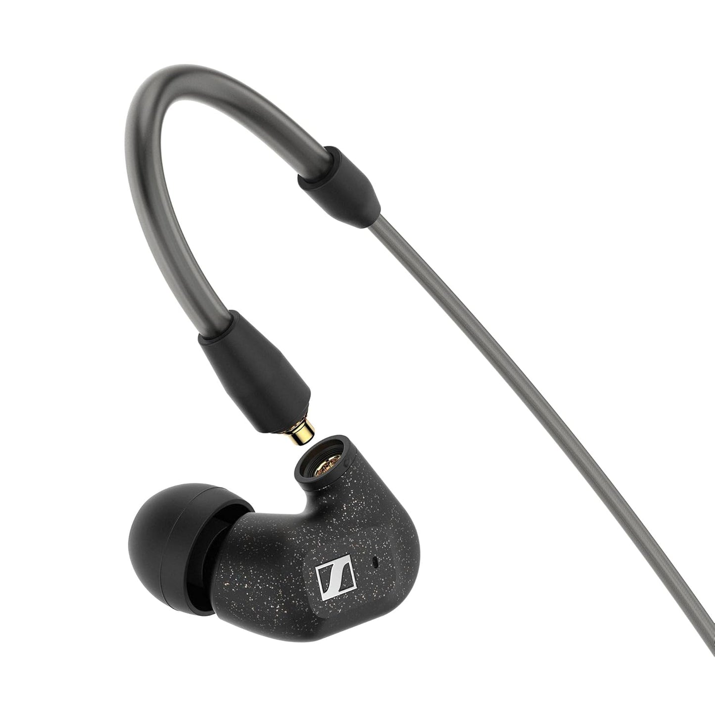 OPEN BOX Sennheiser IE 300 Hi-Res Audiophile in Ear Wired Headphones,German Design,7Mm XWB Driver,Detachable MMCX Cable,Rich Bass,Perfect Or Gaming,Noise-Isolating Fit,Silicone & Foam Tips,2Y Warranty,Black