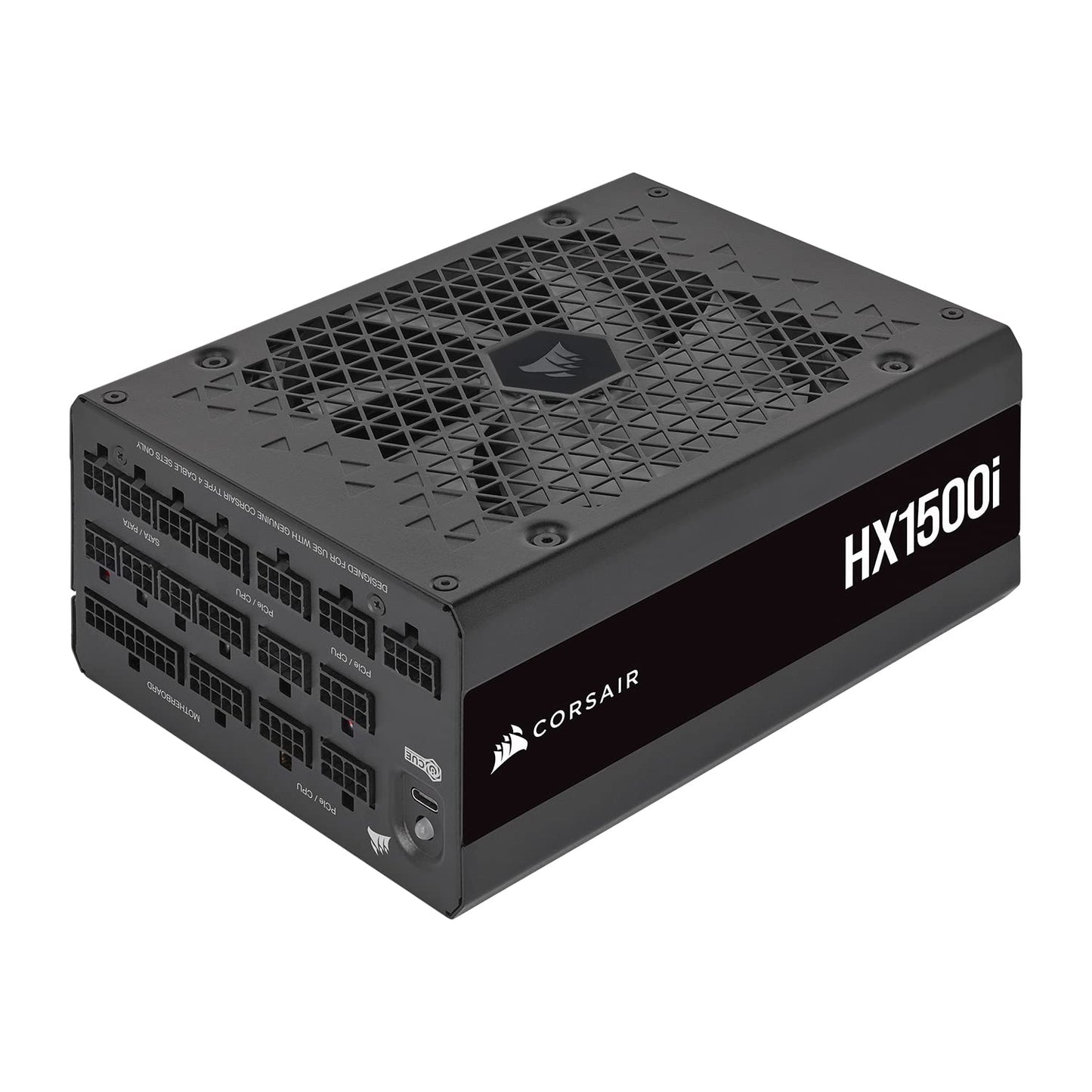 SEALED PACK Corsair HX1500i Fully Modular Ultra-Low Noise ATX Power Supply/PSU for PC- Three EPS12V Connectors - Fluid Dynamic Bearing Fan - 80 Plus Platinum Efficiency