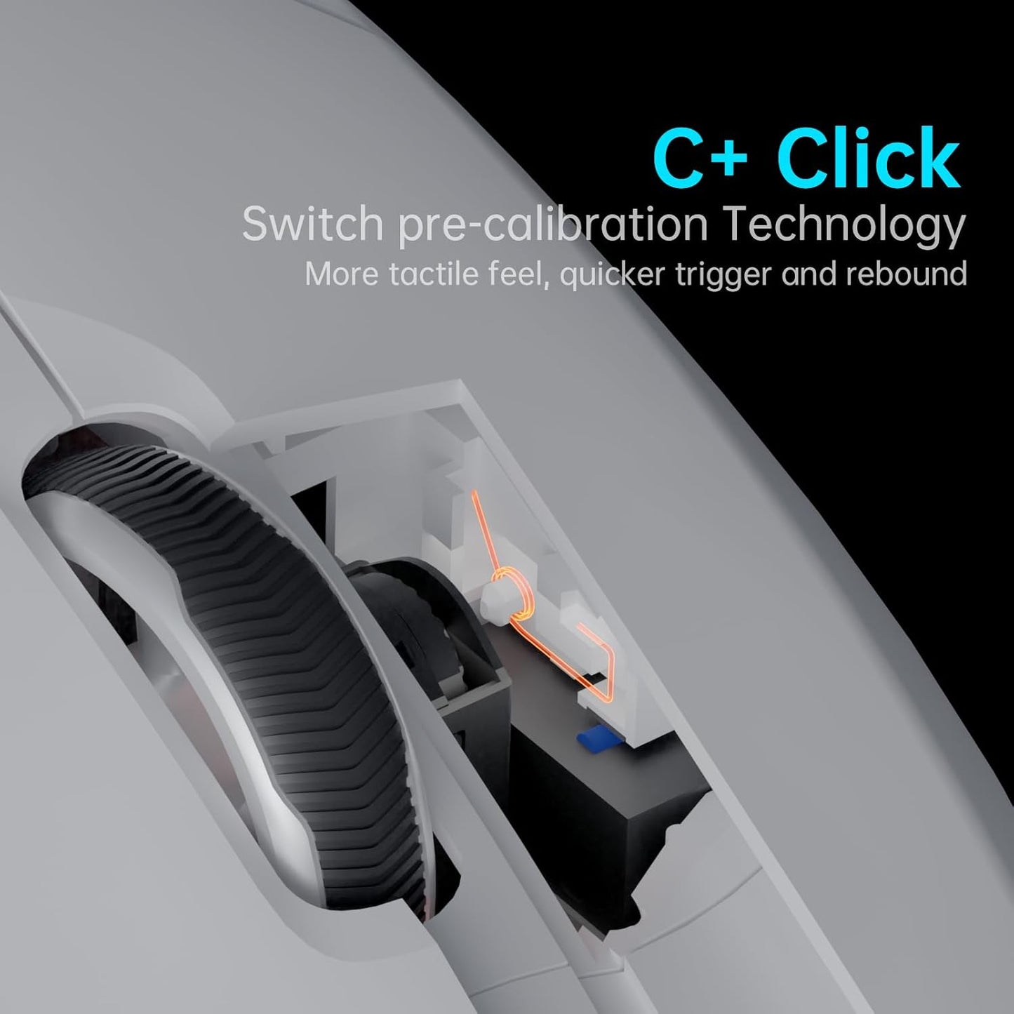 OPEN BOX Rapoo VT9PRO Superlight Wireless Gaming Mouse - PAW 3398 Esports Sensor, 50-26000 DPI, 1K+4K Polling Rate, 1ms Response Time, 68g Lightweight, 10 Buttons, 160H Battery, On Board Memory