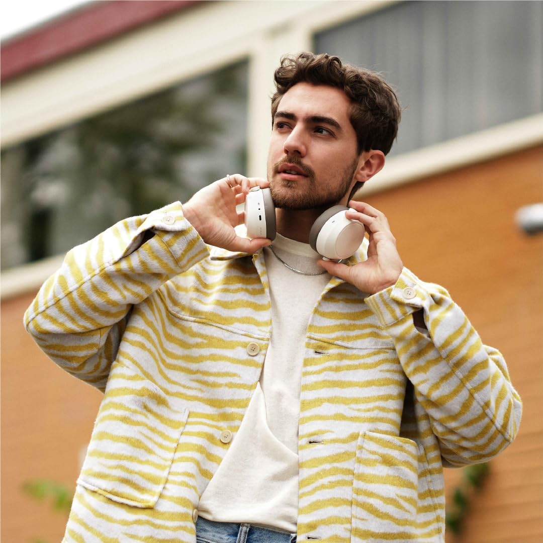 OPEN BOX Sennheiser Momentum 4 Wireless Over Ear Headphones, German Design, ANC, 60h Battery, Customizable Sound, 4 Digital Mics for Crystal-Clear Calls, Multipoint Connectivity, 2 Yr Warranty