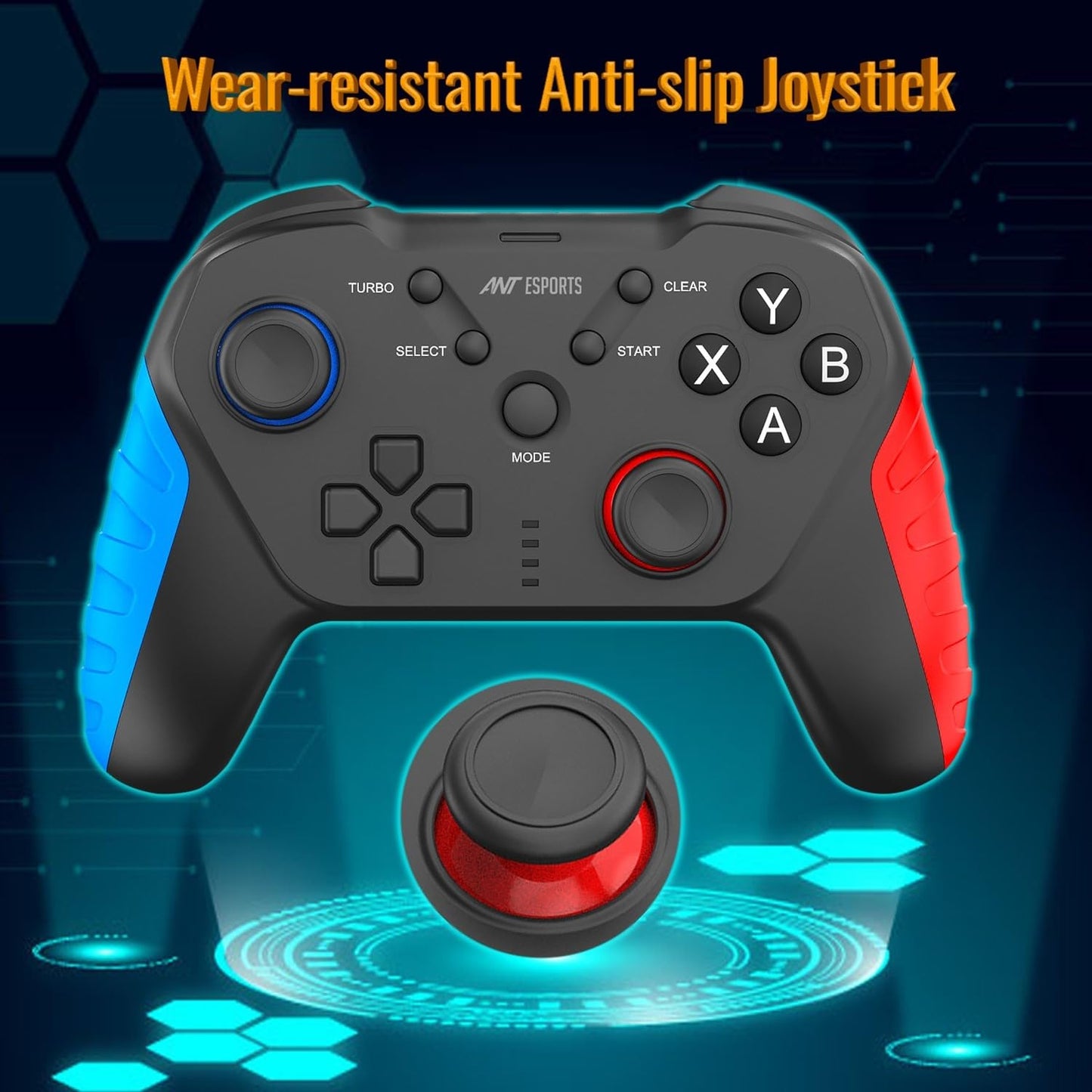 OPEN BOX Ant Esports GP310 Wireless Gamepad, Compatible for PC & Laptop (Windows 10/8 /7, Steam) / PS3 / Android)