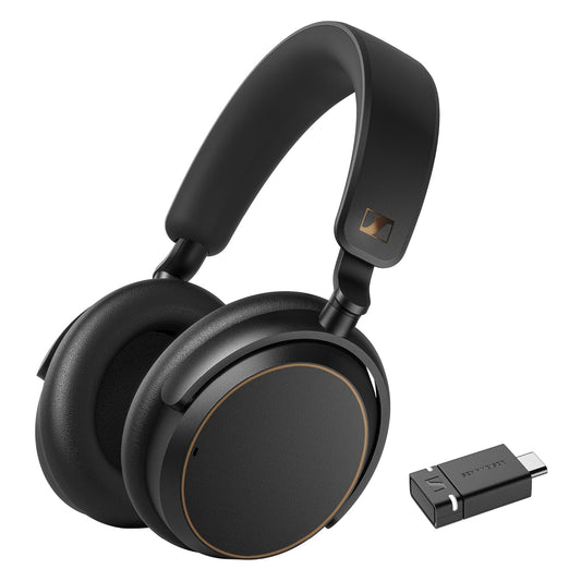 OPEN BOX Sennheiser ACCENTUM Wireless Special Edition-Over Ear Headphones with Hybrid ANC,50 Hr Battery & Free BTD 600 Bluetooth Dongle Worth 5,990 Streaming & Crystal Clear Calls,Designed in Germany