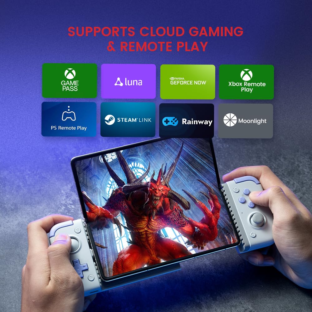 OPEN BOX GameSir X2s Type-C iPhone 15/Android Controller, Game Controller, Home Effect Stick & Trigger, Pass-Through Charging, Compatible with iPhone 15 Series (USB-C), Turbo Function, Compatible with XGP