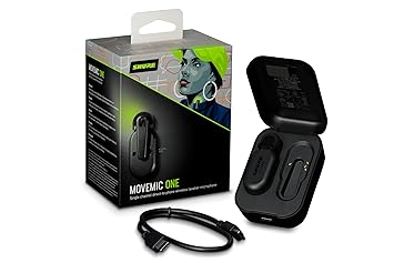 OPEN BOX Shure MoveMic One - Pro Direct to Phone Wireless Lavalier Microphone