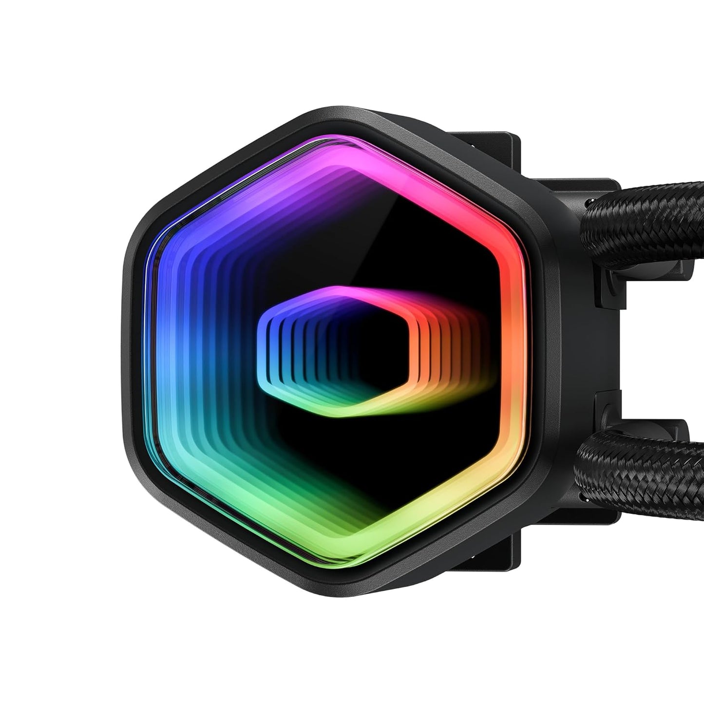 OPEN BOX Cooler Master ML240 Core 2 ARGB CPU Liquid Cooler - Black | Support Latest LGA1851, LGA1700, AM5, AM4 Socket | New Dual Chamber Pump | 360mm AIO | Performance Fans | Copper Base | New Mirror Design