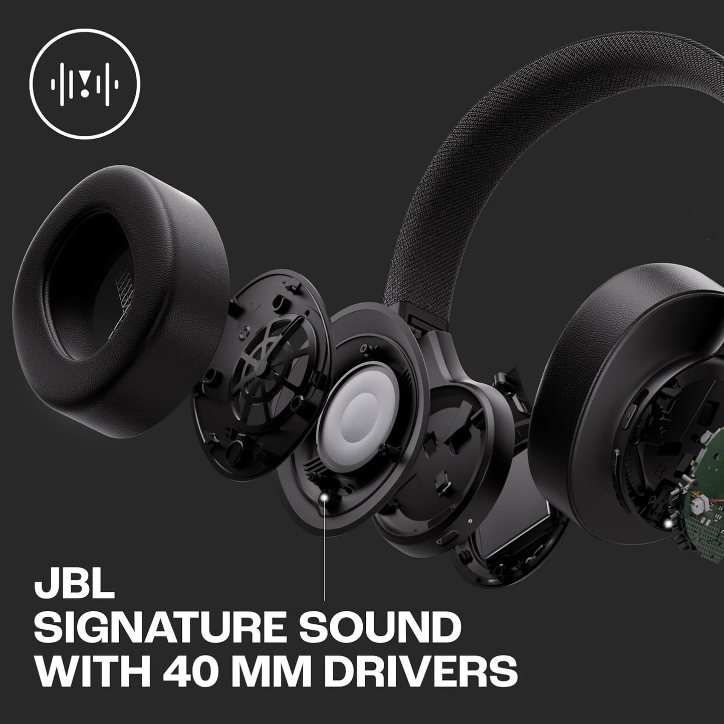 SEALED PACK JBL Live 770NC True Adaptive Noise Cancellation Headphones Wireless Over Ear, Spatial Sound, 65Hrs Playtime, Speed Charge, Multipoint Connect and Personi-Fi 2.0, BT 5.3, Google Fast Pair, Alexa