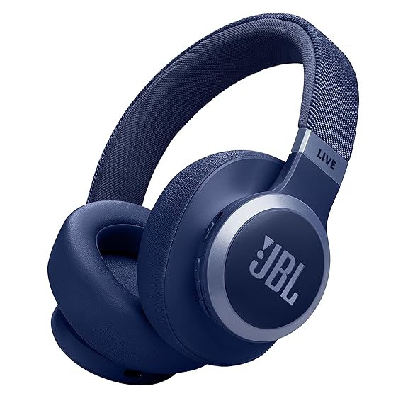 SEALED PACK JBL Live 770NC True Adaptive Noise Cancellation Headphones Wireless Over Ear, Spatial Sound, 65Hrs Playtime, Speed Charge, Multipoint Connect and Personi-Fi 2.0, BT 5.3, Google Fast Pair, Alexa