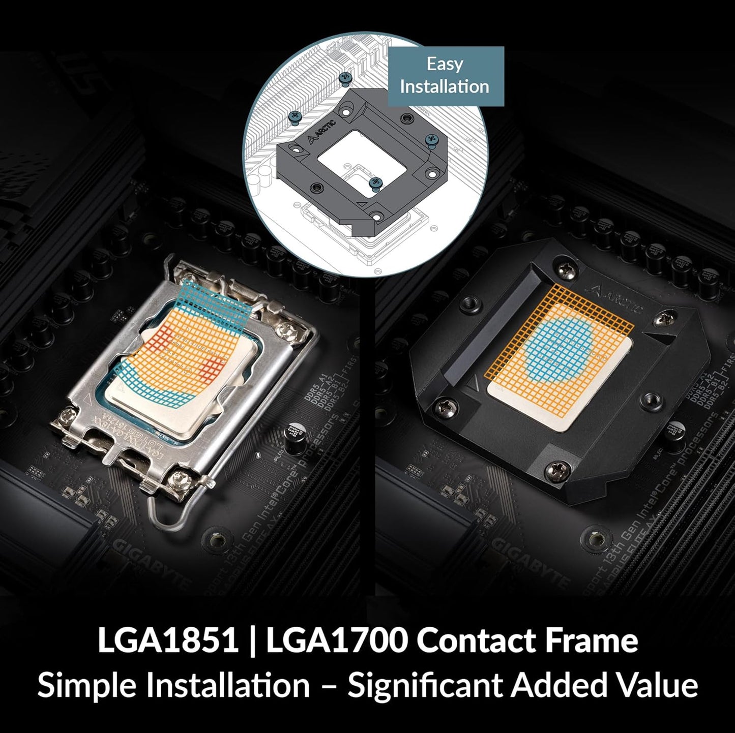 OPEN BOX BLACK ARCTIC Liquid Freezer III 420 A-RGB - CPU AIO Water Cooler, Water Cooling PC, Intel & AMD, Efficient PWM-Controlled Pump, Fan: 200–1900 RPM, LGA1851 and LGA1700 Contact Frame - White