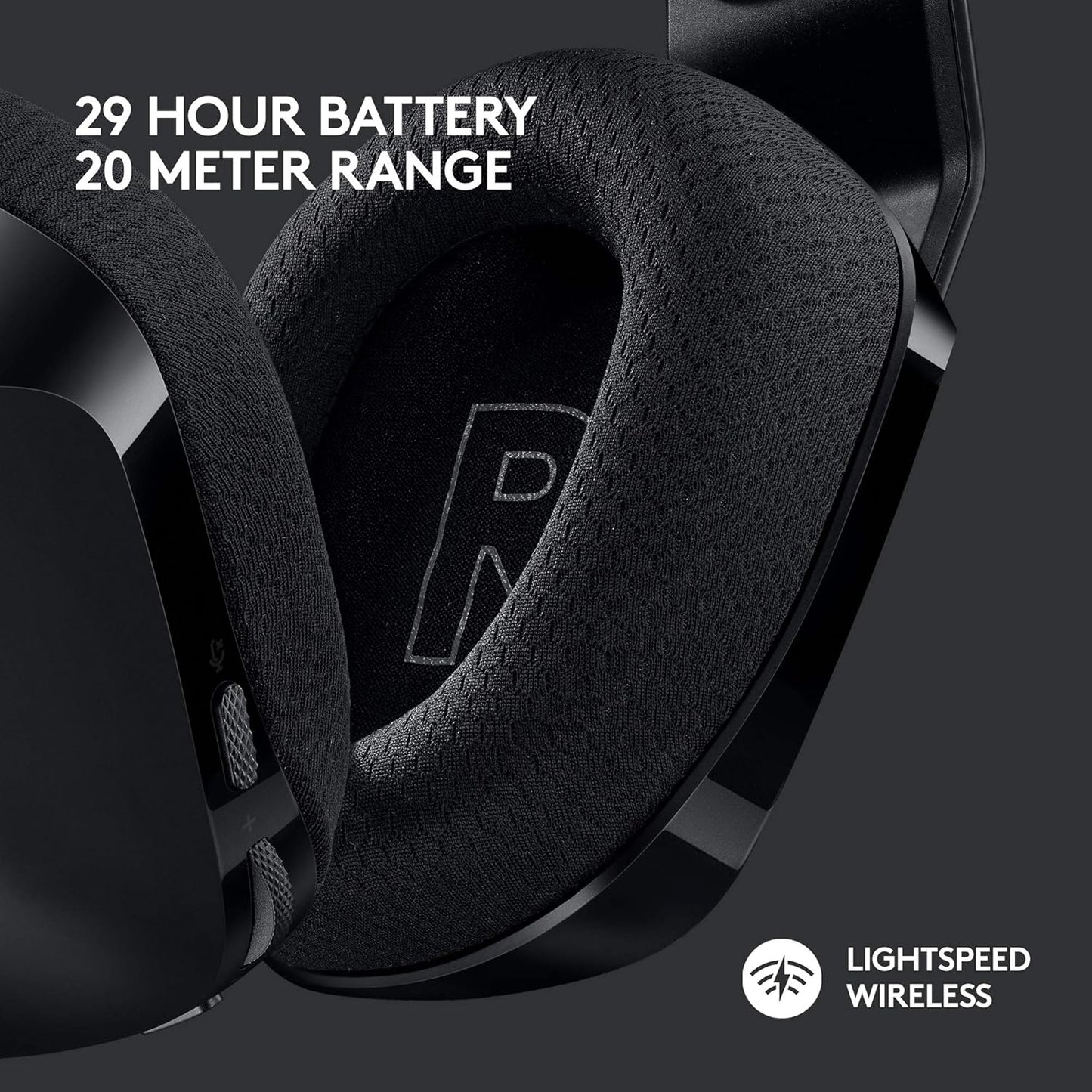 OPEN BOX Logitech G 733 Lightspeed Over Ear Wireless Gaming Headset with Suspension Headband, LIGHTSYNC RGB, Blue VO!CE Mic Technology and PRO-G Audio Drivers